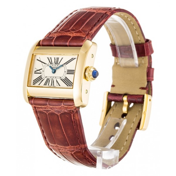 Replica Watch Cartier Tank Divan W6300356