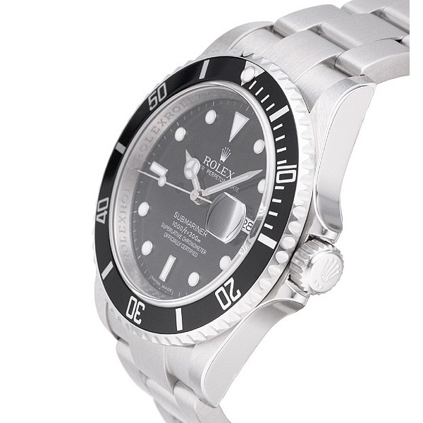 Classic Rolex Submariner Date SS Black (Non Ceramic)