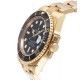 Rolex Submariner 18k Gold Black Dial Ceramic Bezel Swiss Replica Watch