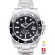 Rolex Submariner Date SS Black Ceramic Bezel Swiss Replica Watch